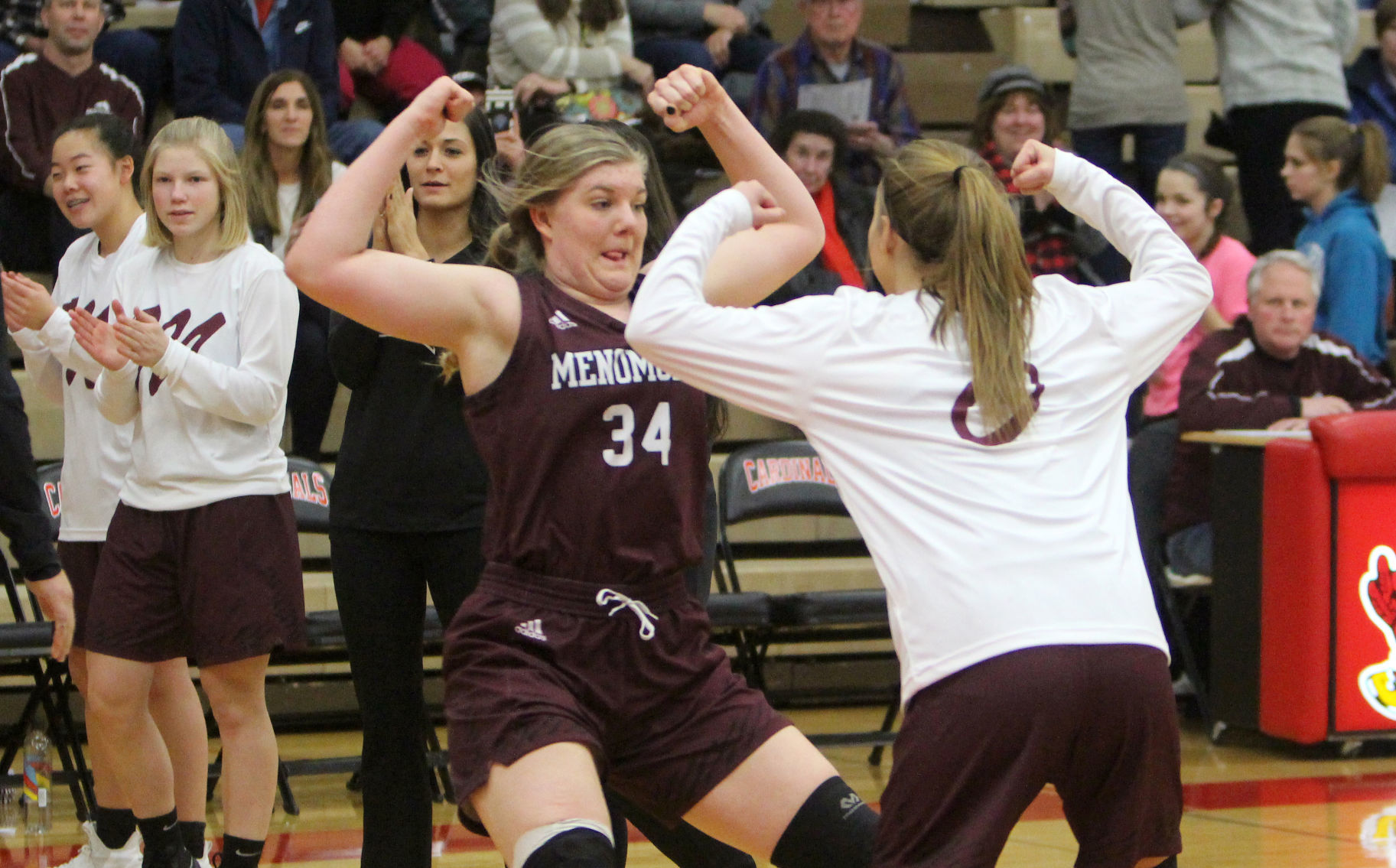 Menomonie at Chi-Hi girls basketball 12-8-18